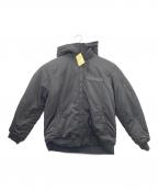 AVIREXアヴィレックス）の古着「中綿ジャケット」｜ブラック