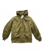 AVIREXアヴィレックス）の古着「中綿ジャケット」｜オリーブ