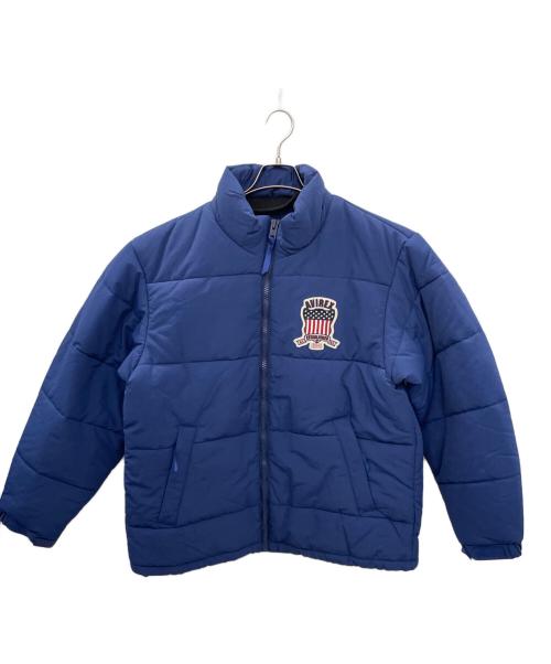 AVIREX（アヴィレックス）AVIREX (アヴィレックス) 中綿ジャケット ブルー サイズ:2XL 未使用品の古着・服飾アイテム