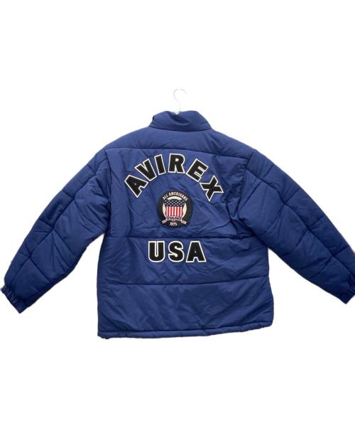 AVIREX（アヴィレックス）AVIREX (アヴィレックス) 中綿ジャケット ブルー サイズ:2XL 未使用品の古着・服飾アイテム