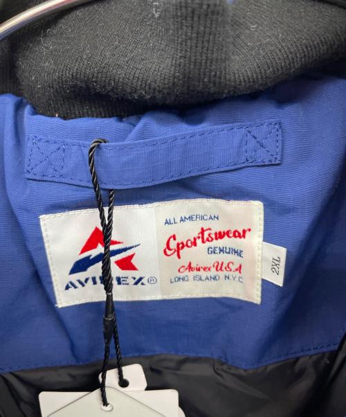 AVIREX（アヴィレックス）AVIREX (アヴィレックス) 中綿ジャケット ブルー サイズ:2XL 未使用品の古着・服飾アイテム