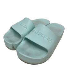 BALENCIAGA（バレンシアガ）の古着「CHUNKY SLIDE」｜ブルー