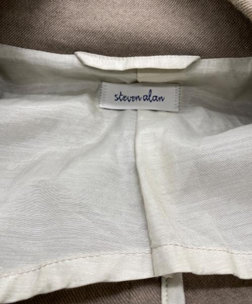 STEVEN ALAN（スティーブンアラン）STEVEN ALAN (スティーブンアラン) ウールコート ベージュ サイズ:Lの古着・服飾アイテム