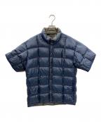 mont-bellモンベル）の古着「U.L.ダウンインナーハーフスリーブジャケット」｜ネイビー