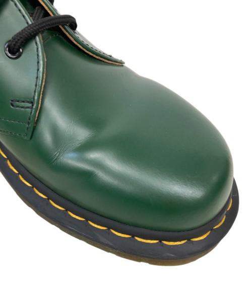 Dr.Martens（ドクターマーチン）Dr.Martens (ドクターマーチン) 3ホールシューズ グリーン サイズ:27cmの古着・服飾アイテム
