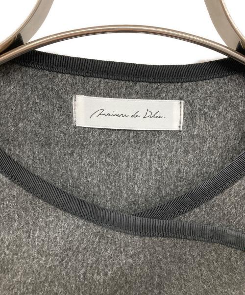 maison de Dolce.（メゾンドドルチェ）maison de Dolce. (メゾンドドルチェ) ジレ グレー サイズ:FREEの古着・服飾アイテム
