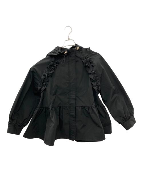 maison de Dolce.（メゾンドドルチェ）maison de Dolce. (メゾンドドルチェ) ナイロンジップパーカー ブラック サイズ:FREEの古着・服飾アイテム