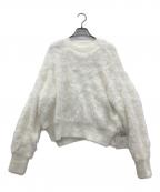 maison de Dolce.メゾンドドルチェ）の古着「厚手ニット」｜ホワイト