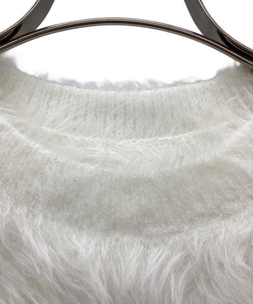 maison de Dolce.（メゾンドドルチェ）maison de Dolce. (メゾンドドルチェ) 厚手ニット ホワイト サイズ:FREE 未使用品の古着・服飾アイテム