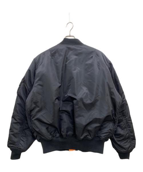 ALPHA（アルファ）ALPHA (アルファ) MA-1ジャケット ブラック サイズ:SIZE 2XLの古着・服飾アイテム