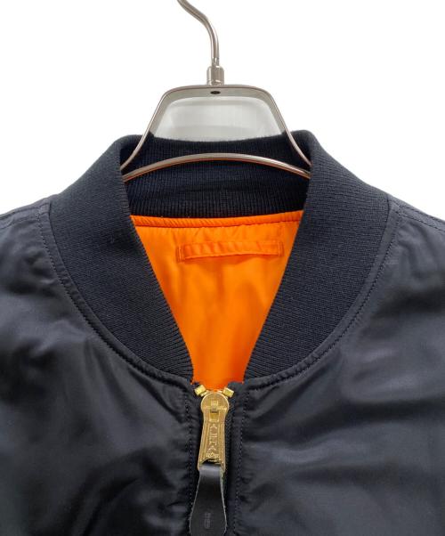 ALPHA（アルファ）ALPHA (アルファ) MA-1ジャケット ブラック サイズ:SIZE 2XLの古着・服飾アイテム