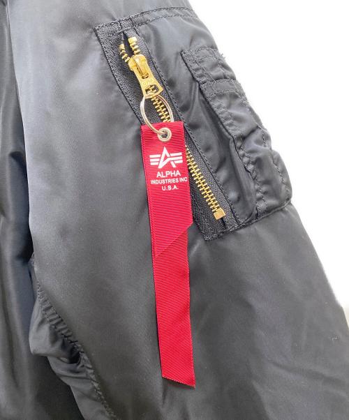 ALPHA（アルファ）ALPHA (アルファ) MA-1ジャケット ブラック サイズ:SIZE 2XLの古着・服飾アイテム