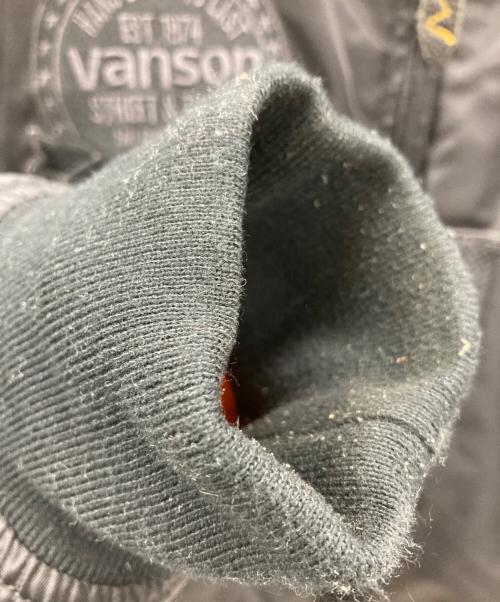 VANSON（バンソン）VANSON (バンソン) バイカージャケット ブラック サイズ:XLの古着・服飾アイテム