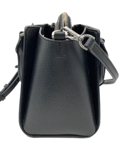 MICHAEL KORS（マイケル・コース）MICHAEL KORS (マイケル・コース) 2WAYバッグ ブラック×ブラウンの古着・服飾アイテム