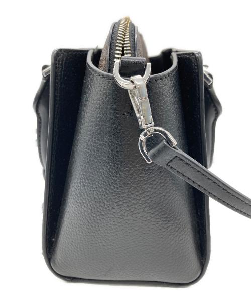 MICHAEL KORS（マイケル・コース）MICHAEL KORS (マイケル・コース) 2WAYバッグ ブラック×ブラウンの古着・服飾アイテム