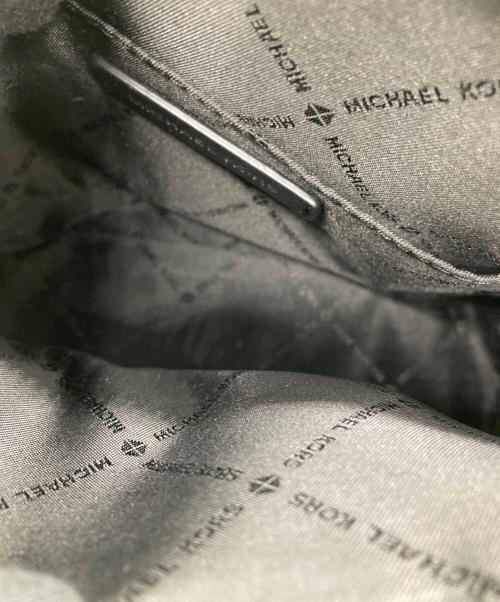 MICHAEL KORS（マイケル・コース）MICHAEL KORS (マイケル・コース) 2WAYバッグ ブラック×ブラウンの古着・服飾アイテム