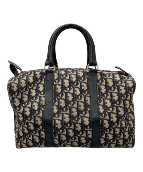 Christian Dior（クリスチャン ディオール）Christian Dior (クリスチャン ディオール) ミニボストンバッグ ネイビーの古着・服飾アイテム