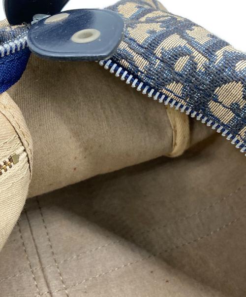 Christian Dior（クリスチャン ディオール）Christian Dior (クリスチャン ディオール) ミニボストンバッグ ネイビーの古着・服飾アイテム