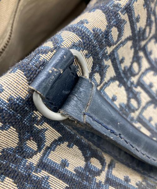 Christian Dior（クリスチャン ディオール）Christian Dior (クリスチャン ディオール) ミニボストンバッグ ネイビーの古着・服飾アイテム