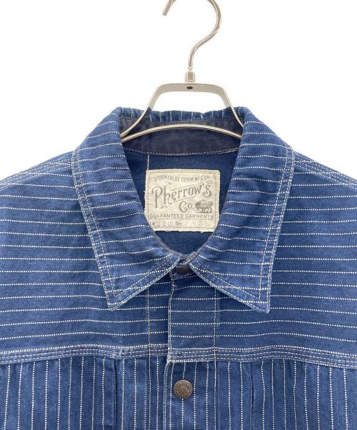 Pherrow's（フェローズ）Pherrow's (フェローズ) カバーオール ブルー サイズ:SIZE 38の古着・服飾アイテム