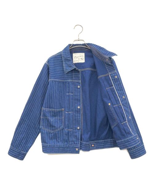 Pherrow's（フェローズ）Pherrow's (フェローズ) カバーオール ブルー サイズ:SIZE 38の古着・服飾アイテム