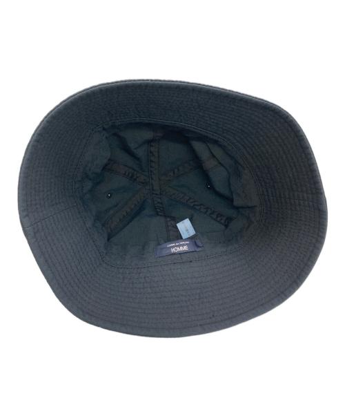 COMME des GARCONS HOMME（コムデギャルソン オム）COMME des GARCONS HOMME (コムデギャルソン オム) バケットハット ブラックの古着・服飾アイテム