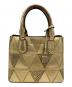 MICHAEL KORS（マイケルコース）の古着「ハンドバッグ」｜ゴールド