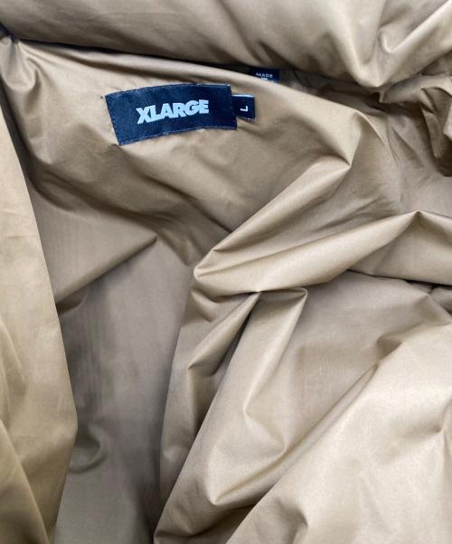 X-LARGE（エクストララージ）X-LARGE (エクストララージ) ダウンジャケット ブラウン サイズ:Lの古着・服飾アイテム
