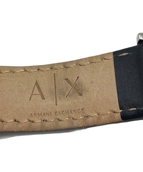 ARMANI EXCHANGE（アルマーニ エクスチェンジ）ARMANI EXCHANGE (アルマーニ エクスチェンジ) 腕時計 ブラックの古着・服飾アイテム