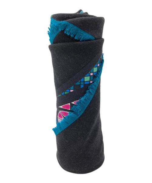 LOEWE（ロエベ）LOEWE (ロエベ) ストール ブラックの古着・服飾アイテム