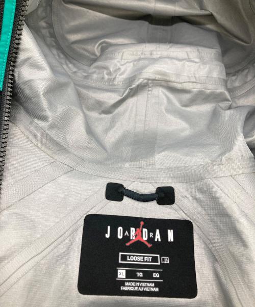 JORDAN（ジョーダン）JORDAN (ジョーダン) JORDAN MOUNTAIN SIDE GORE-TEX JACKET ブラック×グリーン サイズ:XLの古着・服飾アイテム