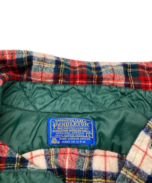 PENDLETON（ペンドルトン）PENDLETON (ペンドルトン) ネルシャツ レッド サイズ:Lの古着・服飾アイテム