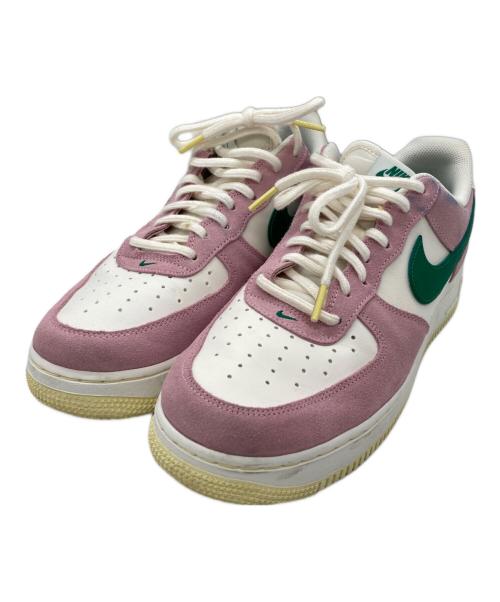 NIKE（ナイキ）NIKE (ナイキ) AIR FORCE 1 07 LV8 グリーン×ピンク サイズ:28cmの古着・服飾アイテム