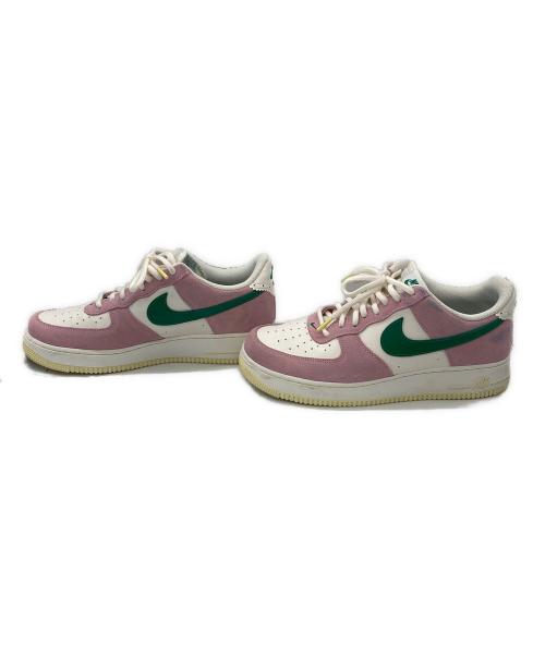 NIKE（ナイキ）NIKE (ナイキ) AIR FORCE 1 07 LV8 グリーン×ピンク サイズ:28cmの古着・服飾アイテム