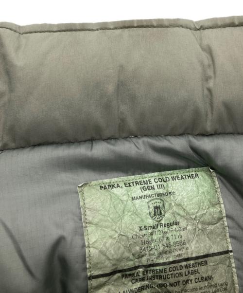 ECWCS（エクワックス）ECWCS (エクワックス) プリマロフトジャケット カーキ サイズ:ＸＳの古着・服飾アイテム