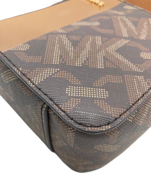 MICHAEL KORS（マイケル・コース）MICHAEL KORS (マイケル・コース) チェーンショルダーバッグ ブラウンの古着・服飾アイテム