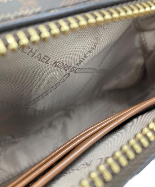 MICHAEL KORS（マイケル・コース）MICHAEL KORS (マイケル・コース) チェーンショルダーバッグ ブラウンの古着・服飾アイテム