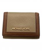 MICHAEL KORSマイケルコース）の古着「3つ折り財布」｜ブラウン