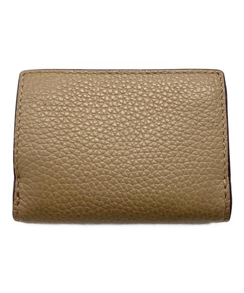 MICHAEL KORS（マイケルコース）MICHAEL KORS (マイケルコース) 3つ折り財布 ブラウンの古着・服飾アイテム