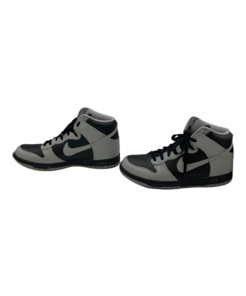 NIKE（ナイキ）NIKE (ナイキ) DUNK HIGH ブラック×グレー サイズ:27.5cmの古着・服飾アイテム