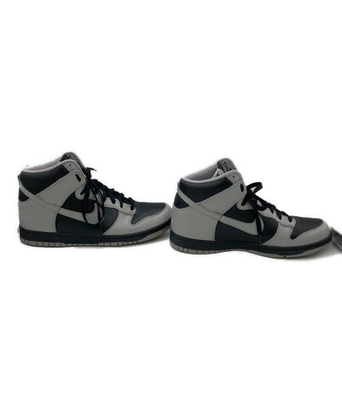 NIKE（ナイキ）NIKE (ナイキ) DUNK HIGH ブラック×グレー サイズ:27.5cmの古着・服飾アイテム