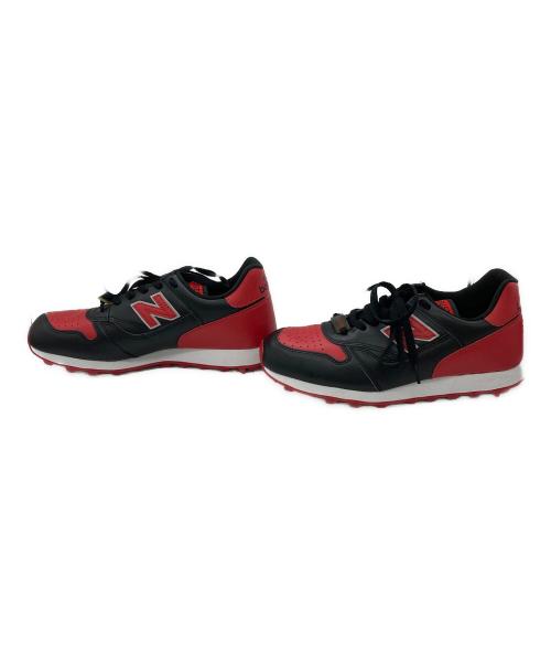 NEW BALANCE（ニューバランス）NEW BALANCE (ニューバランス) UNDEFEATED (アンディフィーテッド) stussy (ステューシー) スニーカー レッド×ブラック サイズ:27.5cmの古着・服飾アイテム