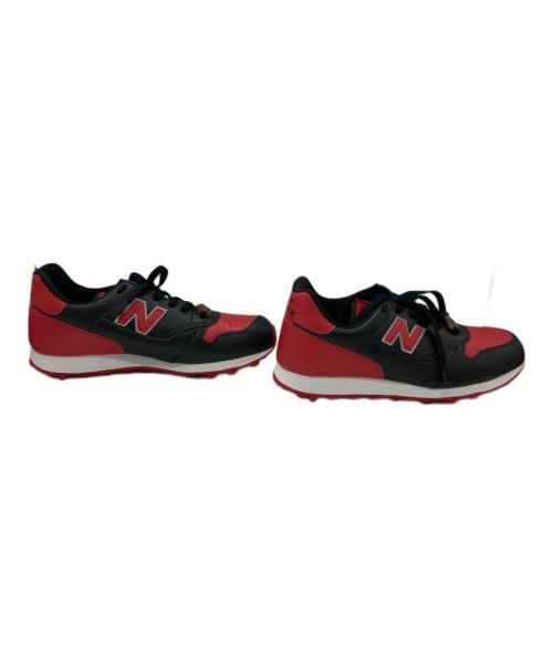 NEW BALANCE（ニューバランス）NEW BALANCE (ニューバランス) UNDEFEATED (アンディフィーテッド) stussy (ステューシー) スニーカー レッド×ブラック サイズ:27.5cmの古着・服飾アイテム