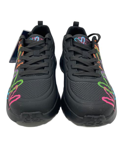 SKECHERS（スケッチャーズ）SKECHERS (スケッチャーズ) UNO LITE HEART OF HEARTS ブラック サイズ:23cm 未使用品の古着・服飾アイテム