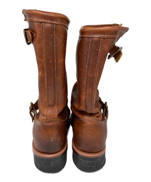 CHIPPEWA（チペワ）CHIPPEWA (チペワ) エンジニアブーツ ブラウン サイズ:5Eの古着・服飾アイテム