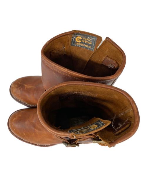 CHIPPEWA（チペワ）CHIPPEWA (チペワ) エンジニアブーツ ブラウン サイズ:5Eの古着・服飾アイテム