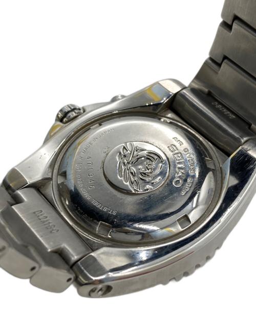 SEIKO（セイコー）SEIKO (セイコー) キネティック ダイバースウォッチ ブラックの古着・服飾アイテム