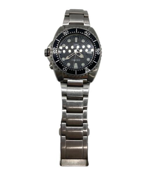SEIKO（セイコー）SEIKO (セイコー) キネティック ダイバースウォッチ ブラックの古着・服飾アイテム