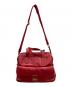 ANYA HINDMARCH (アニヤ・ハインドマーチ) 2WAYバッグ レッド：10000円