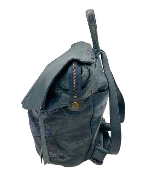 IBIZA（イビザ）IBIZA (イビザ) リュック ブルーの古着・服飾アイテム